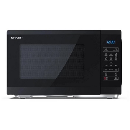 Sharp YC-MS252AU-B 900W Microwave Oven 25L - Black