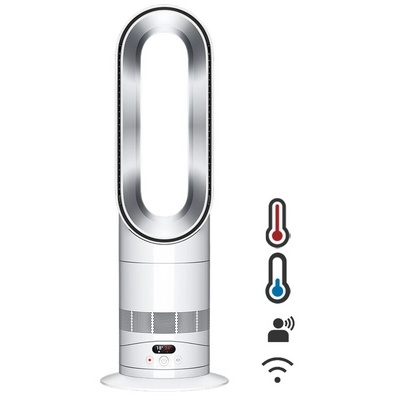 Dyson HF1 Hot+Cool Remote Link Pre-Heat Heater & Cooling Fan