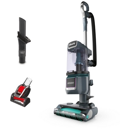 Shark LA791UKT Detect Pet Pro Upright Corded Vacuum Cleaner - Adriatic Teal/Silver