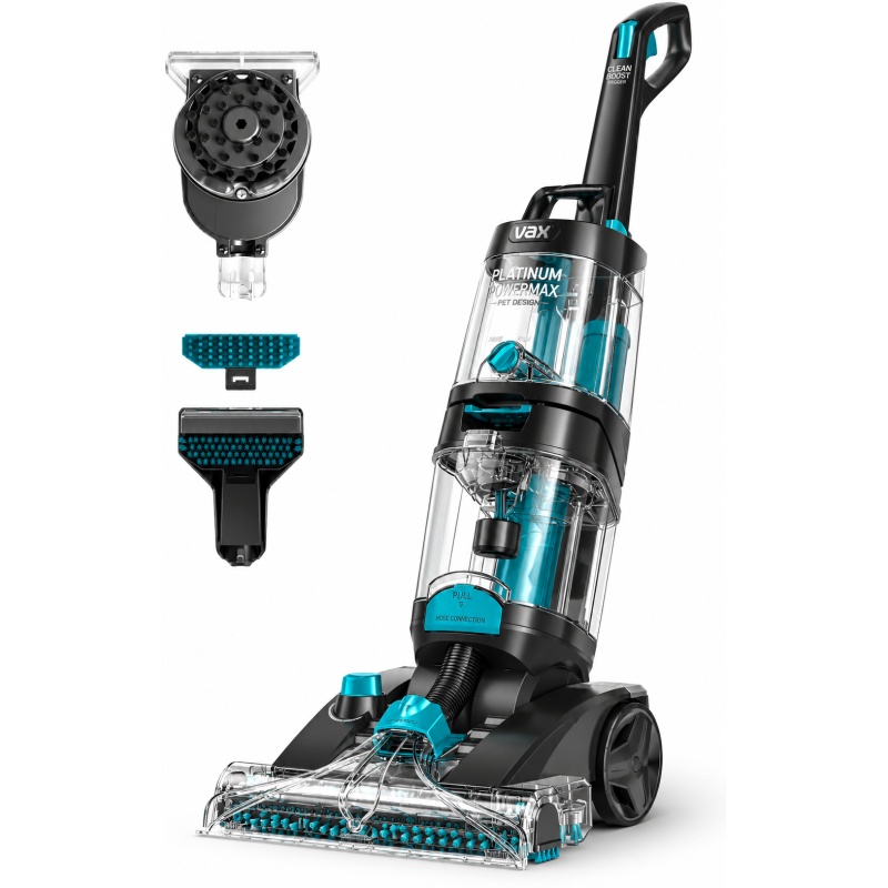 Vax Vax CDCW-PMXP Platinum Power Max Pet-Design Carpet Cleaner - Black/Teal