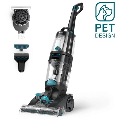 Vax CDCW-PMXP Platinum Power Max Pet-Design Carpet Cleaner - Black/Teal