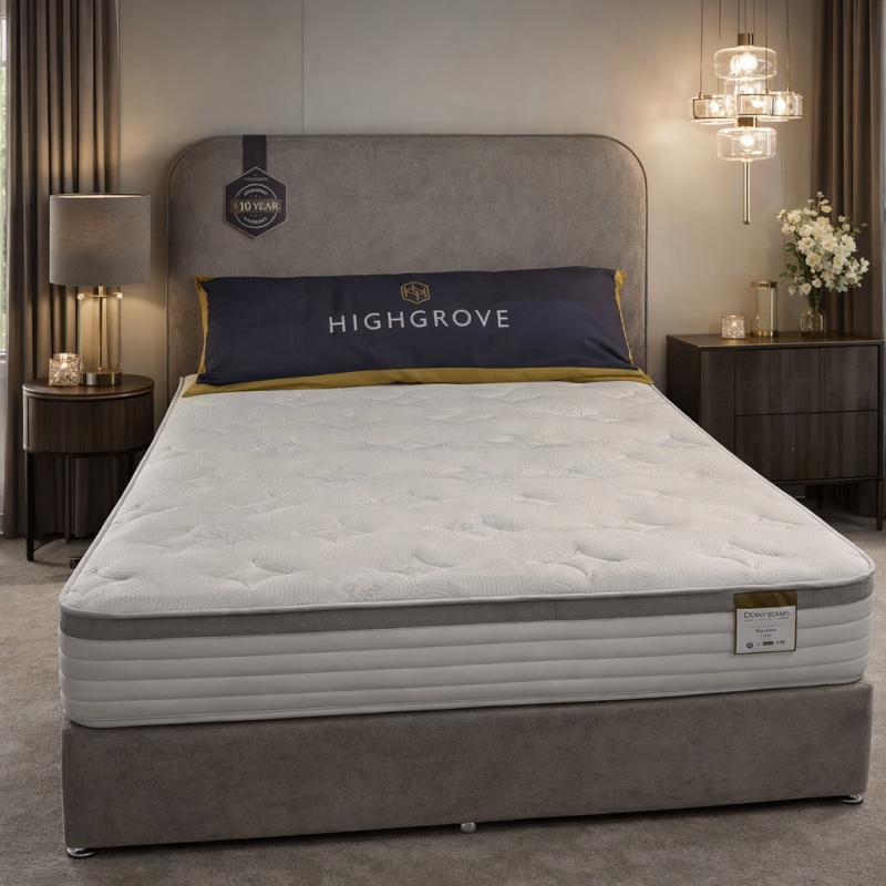 Highgrove Euston 1500 Mattress & Divan Set With Headboard
