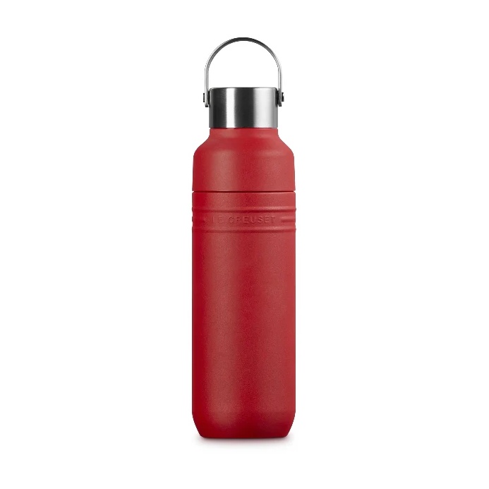 Le Creuset On The Go Insulated Water Bottle 500ml - Cerise