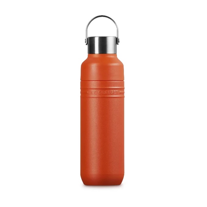 Le Creuset On The Go Insulated Water Bottle 500ml - Volcanic