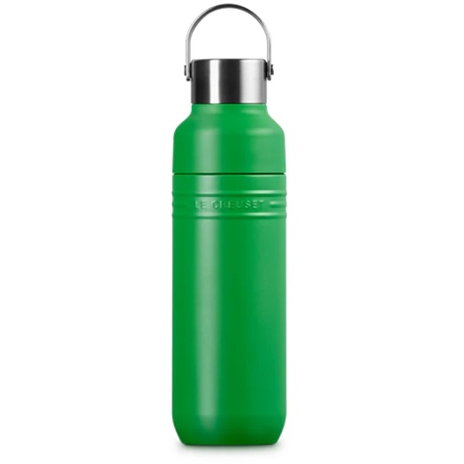Le Creuset On The Go Insulated Water Bottle 500ml - Bamboo