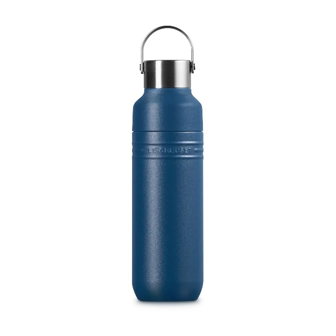 Le Creuset On The Go Insulated Water Bottle 500ml - Deep Teal