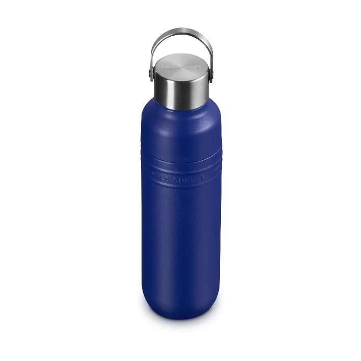 Le Creuset On The Go Insulated Water Bottle 500ml - Azure