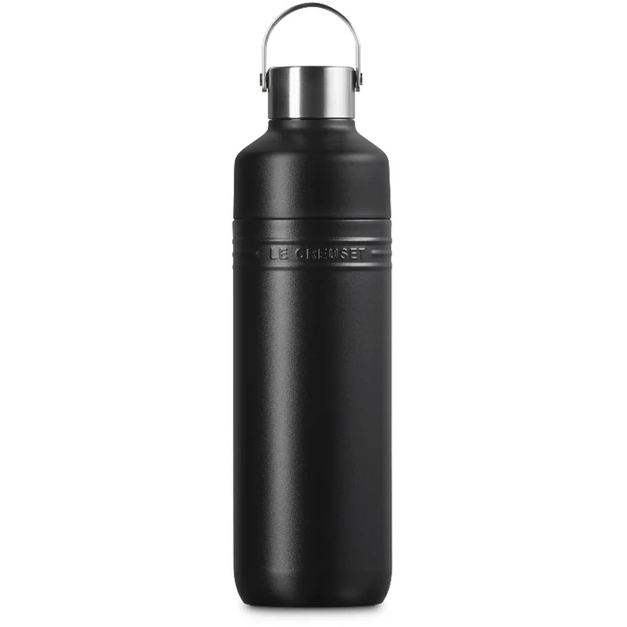 Le Creuset On The Go Insulated Water Bottle 1L - Satin Black