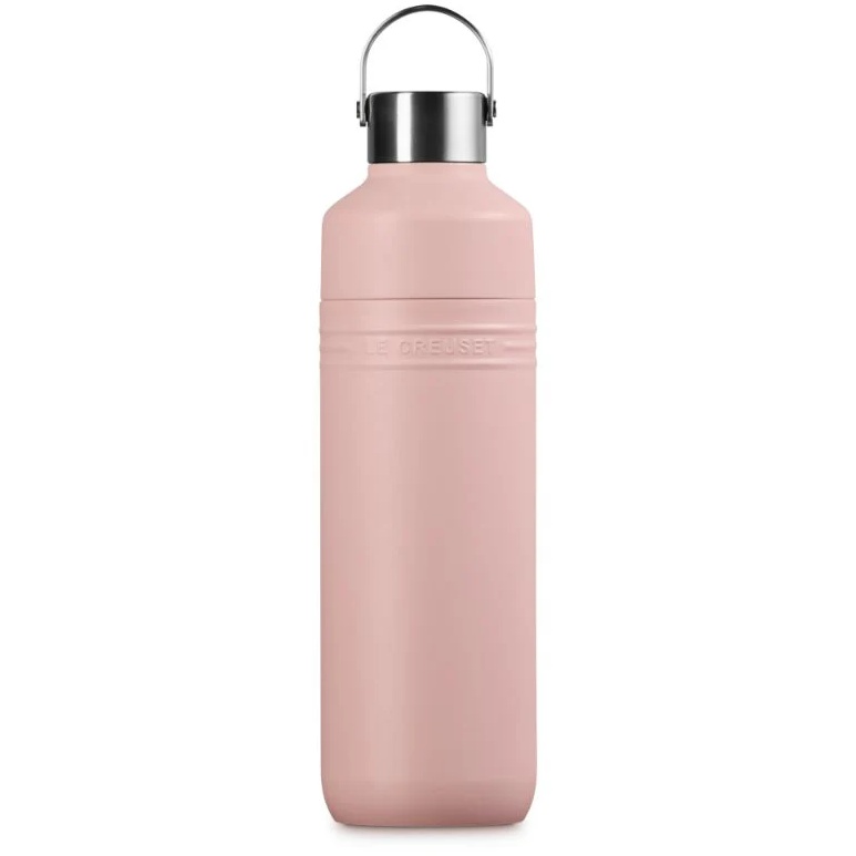 Le Creuset On The Go Insulated Water Bottle 1L - Shell Pink