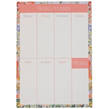 Partisan Saffron Weekly Planner