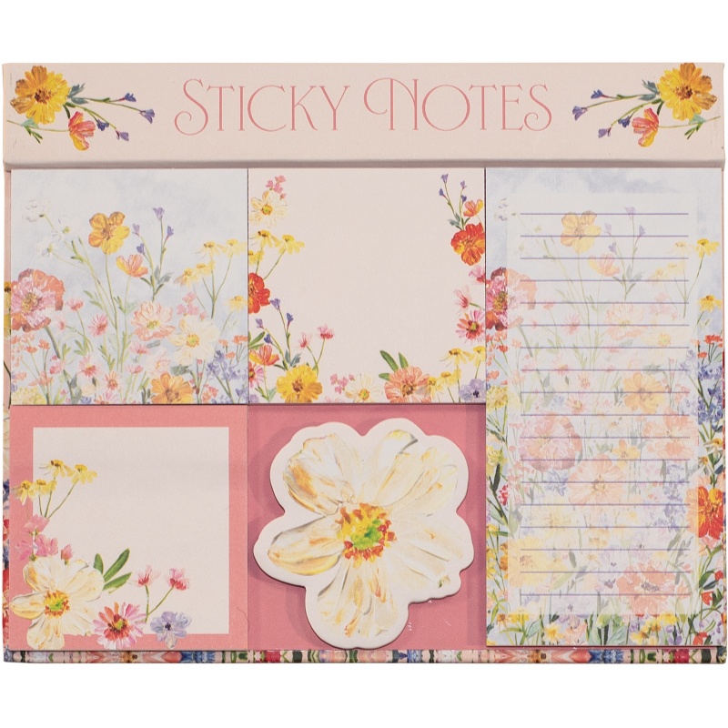 Partisan Saffron Magnetic Sticky Notes