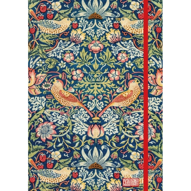 Gifted William Morris Strawberry Thief A A5 Notebook