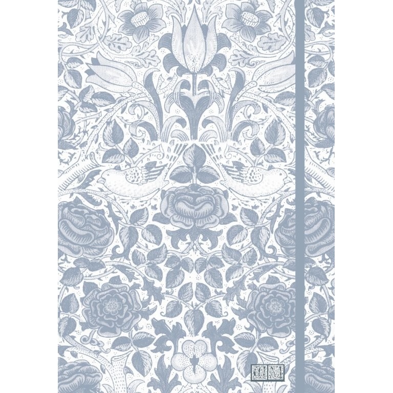 Gifted William Morris Willow & Rose A A5 Notebook