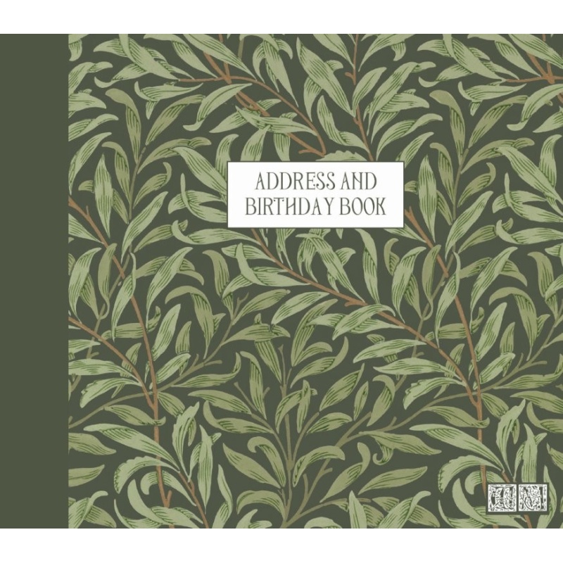 Gifted William Morris Willow And Rose Address And Birthday Book