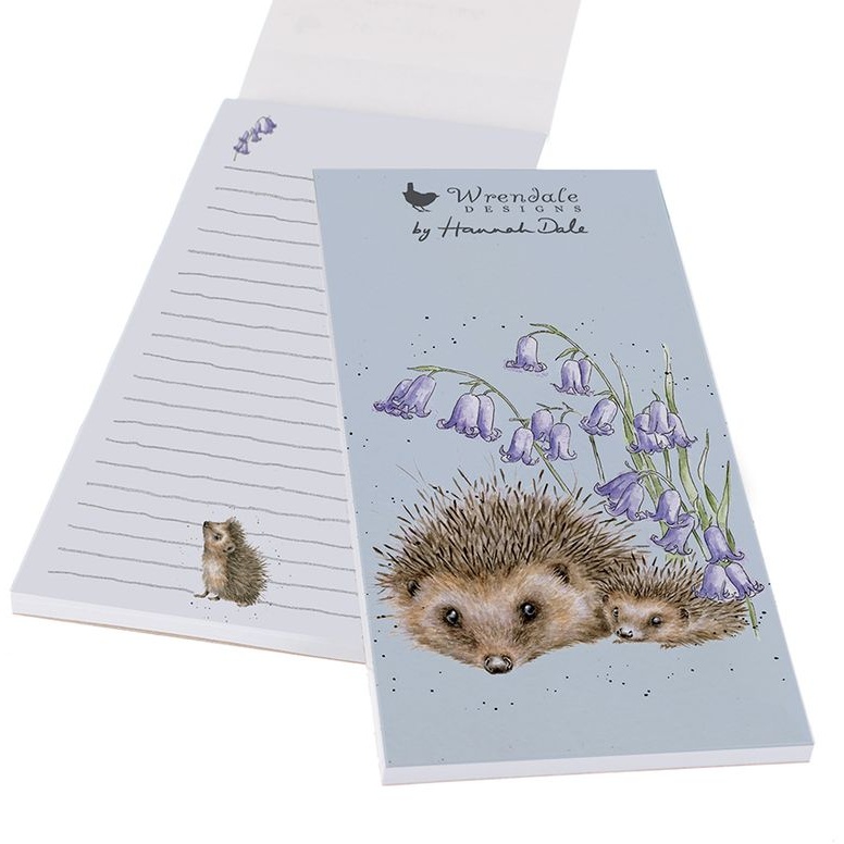 Wrendale Shopping Pad Love & Hedgehugs