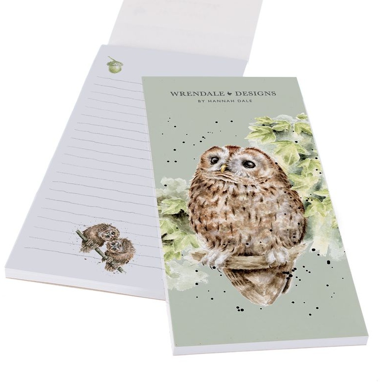 Wrendale Owl Shopping Pad Treetops