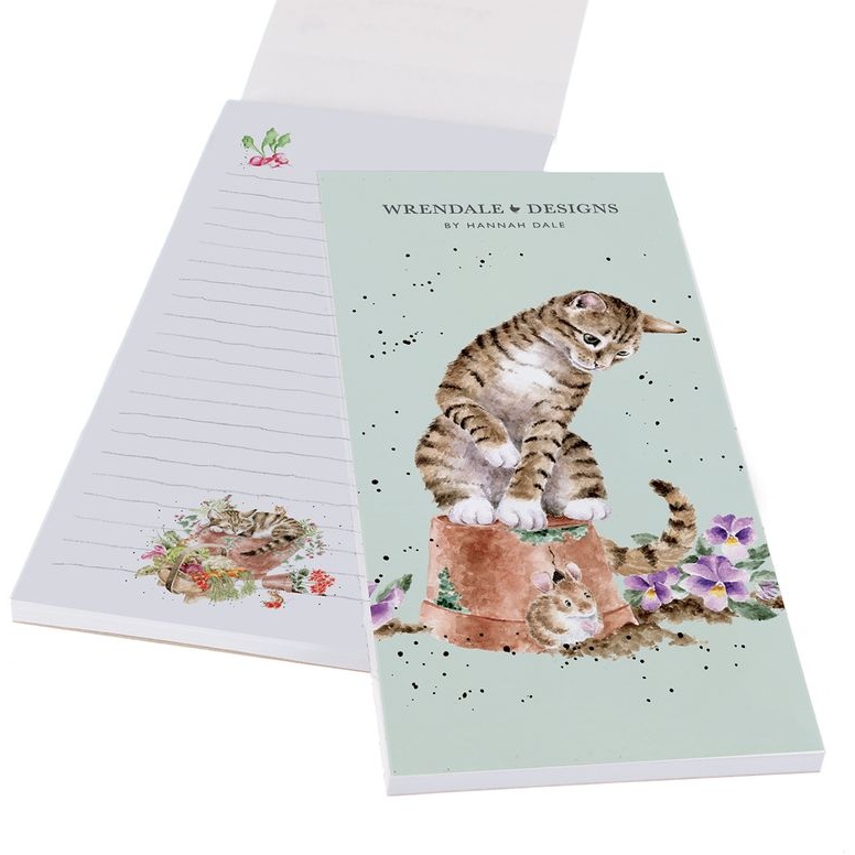 Wrendale Designs Wrendale Cat Shopping Pad Hide And Squeak