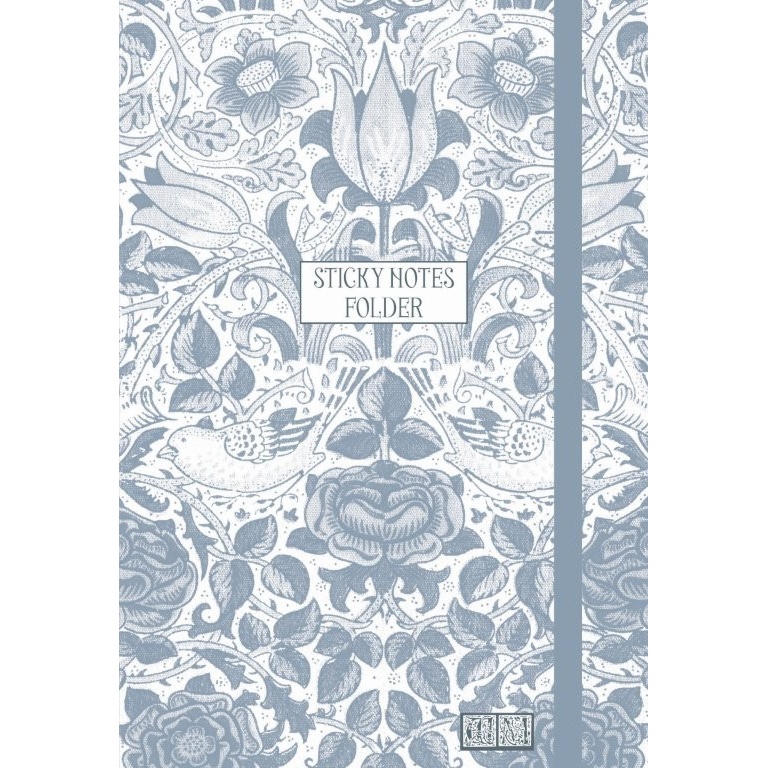 Gifted William Morris Willow And Rose Sticky Notes Folder
