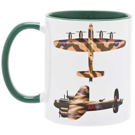 RAF Printed Mug Lancaster