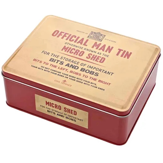Civil Defence Micro Shed Tin