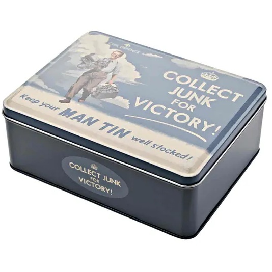 Civil Defence Collect Junk Tin