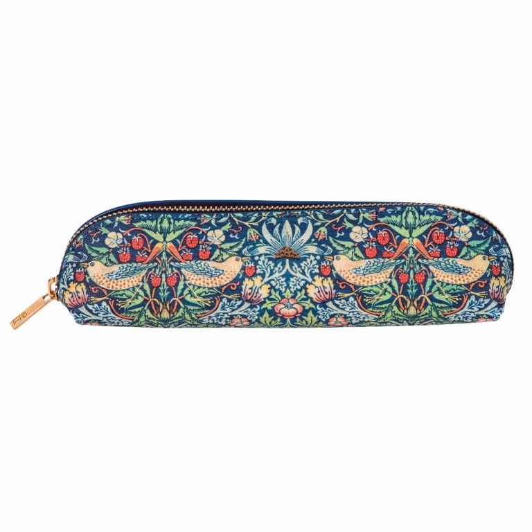 ifted William Morris Strawberry Thief Deluxe Slim Pencil Case