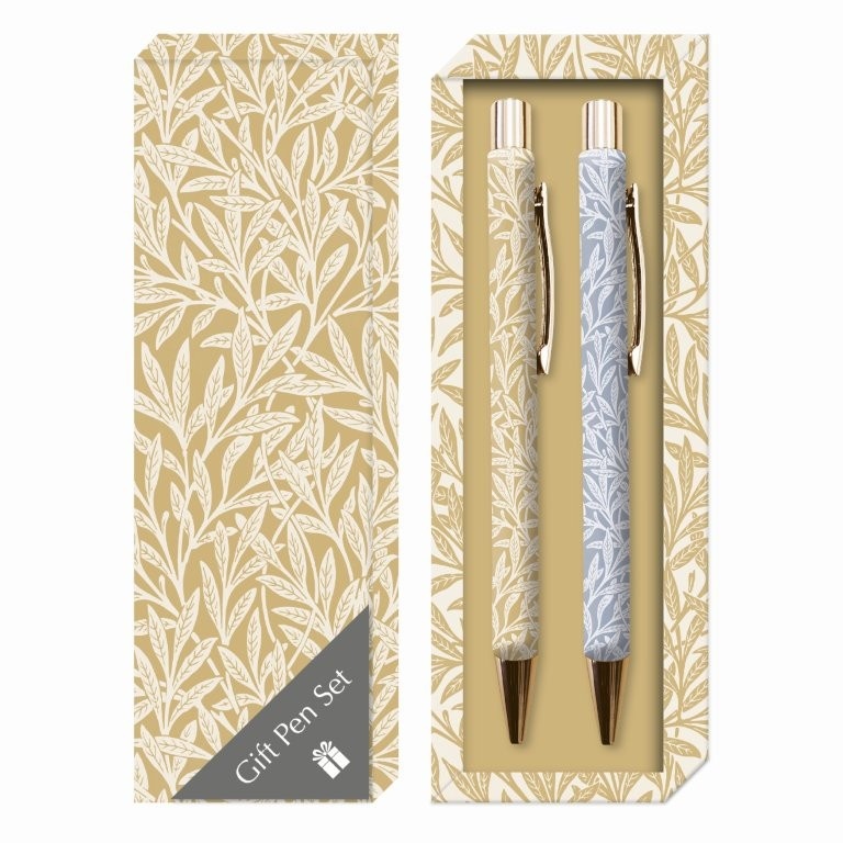 Gifted William Morris Willow And Rose Gift Pen Set