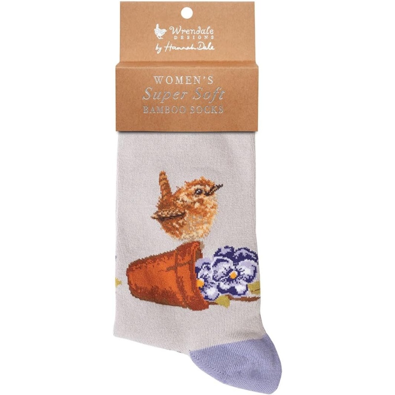 Wrendale Wren Sock Pottering About