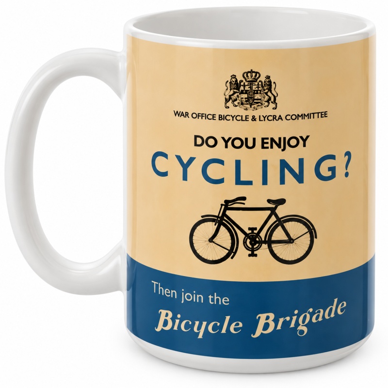 Civil Defence Civil Defence Cycling Mug 15oz