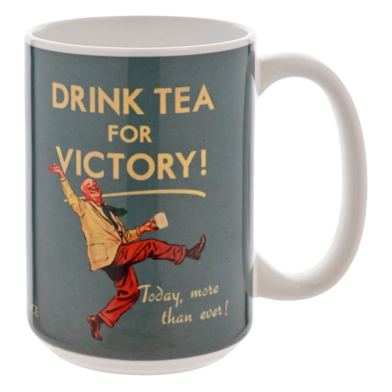 Civil Defence Drink Tea For Victory Mug 15Oz