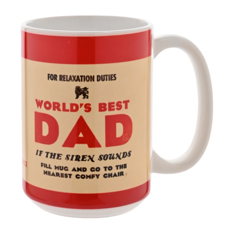 Civil Defence Worlds Best Dad Mug 15Oz