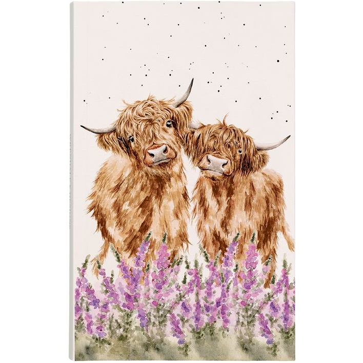 Wrendale Highland Cow Notepad Gentle Giants