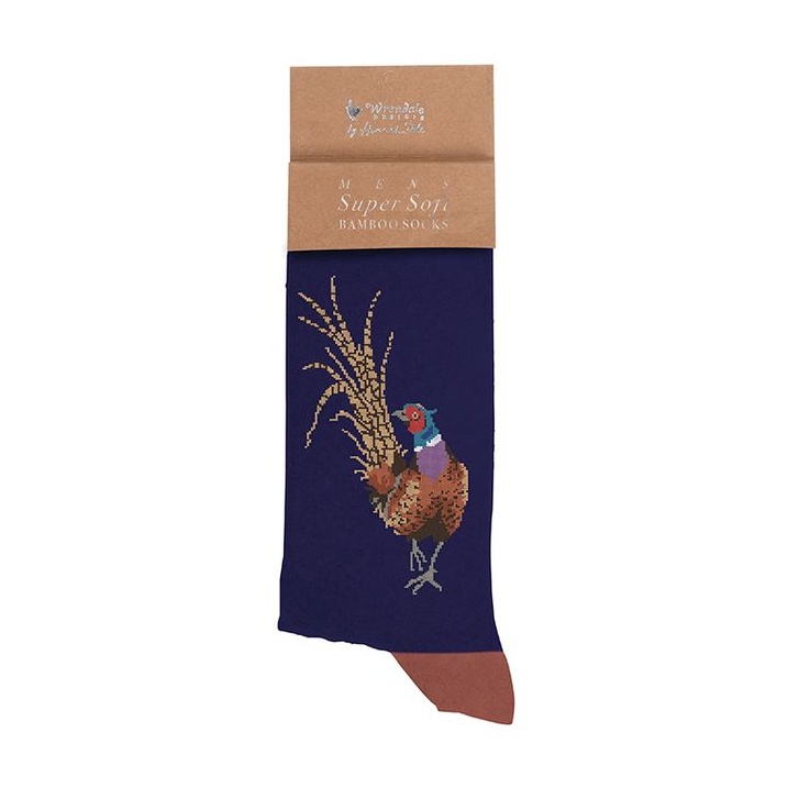 Wrendale Ready For My Close Up Pheasant Mens Sock