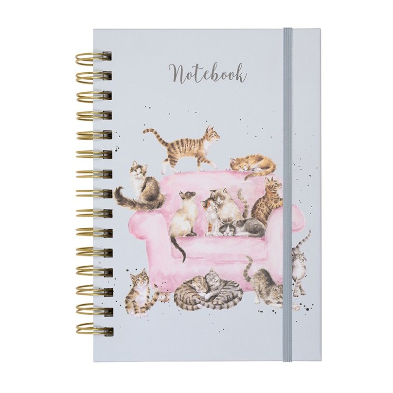 Wrendale A5 Cat Notebook Cattitude
