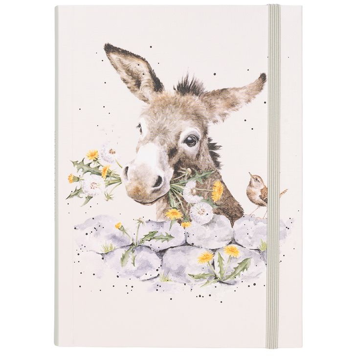 Wrendale Donkey B6 Flexi Notebook Fine and Dandy
