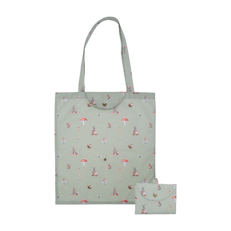 Wrendale Foldable Shopping Bag Garden Friends