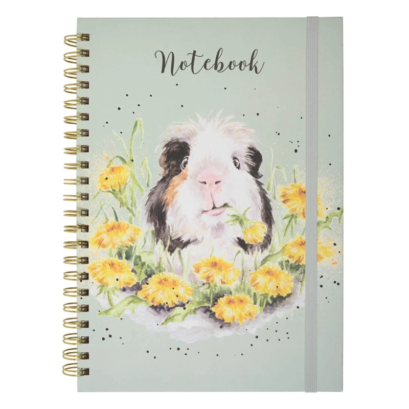 Wrendale A4 Guinea Pig Notebook Dandy Day