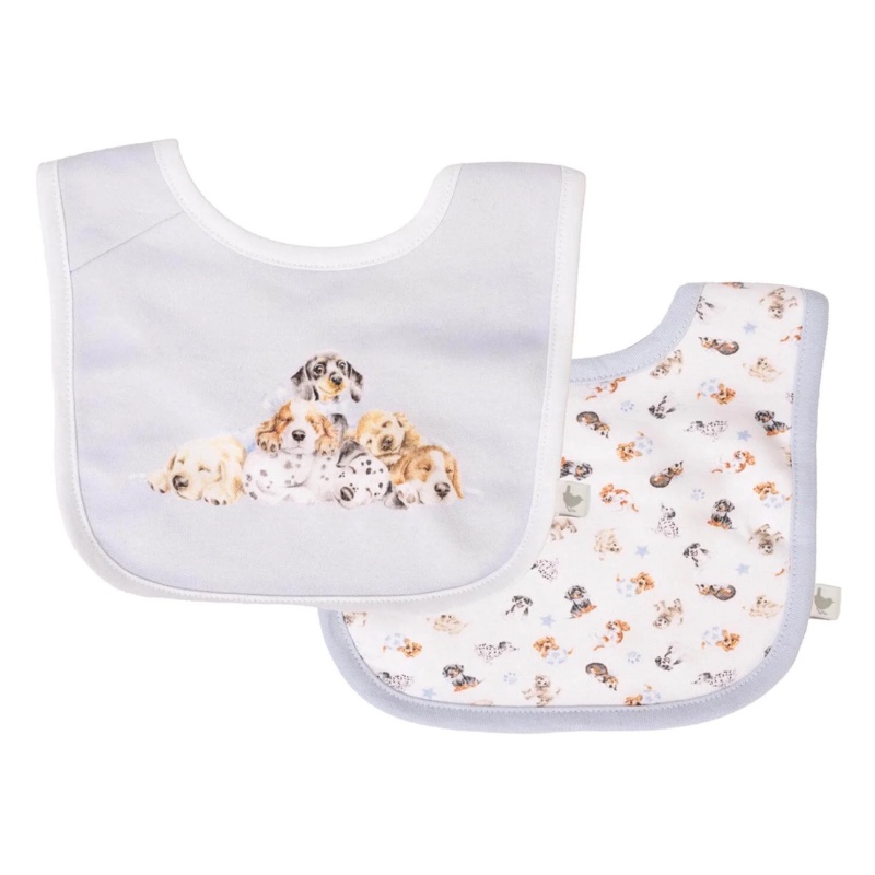 Wrendale Wrendale 'Little Paws' Dog Bib Gift Set