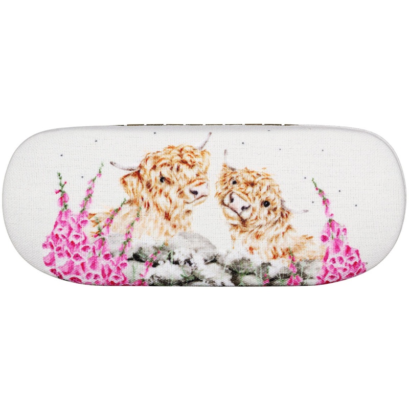 Wrendale Cow Glasses Case Just For Moo