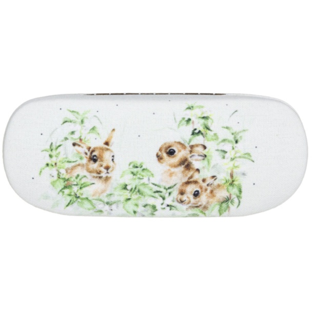 Wrendale Hare Glasses Case Spring Hares