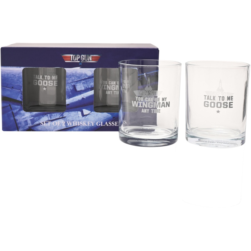 Top Gun Set of 2 Whisky Tumblers