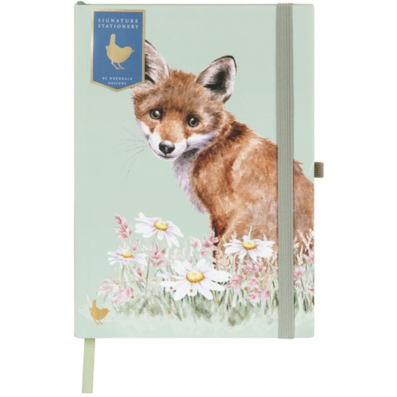 Wrendale Signature Stationery Notebook Fox