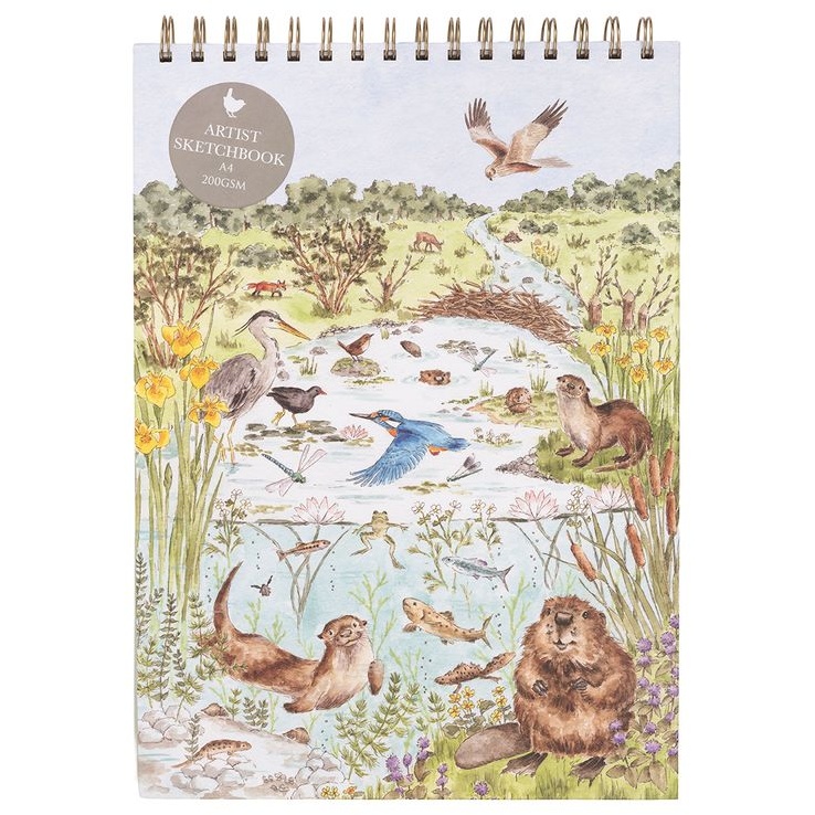 Wrendale Nature Sketchbook Riverbank