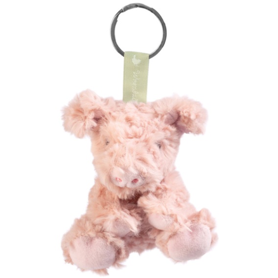 Wrendale Pig Plush Keyring