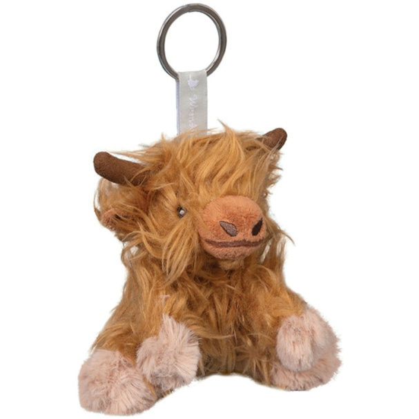 Wrendale Highland Cow Plush Keyring