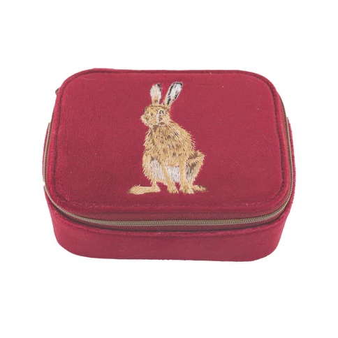 Wrendale Designs Golden Wrendale Hare Accessory Case Hour