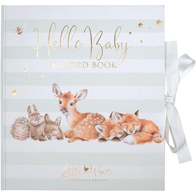 Wrendale Baby Record Book