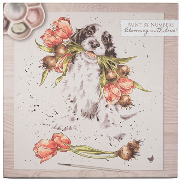 Wrendale Paint By Numbers Blooming With Love