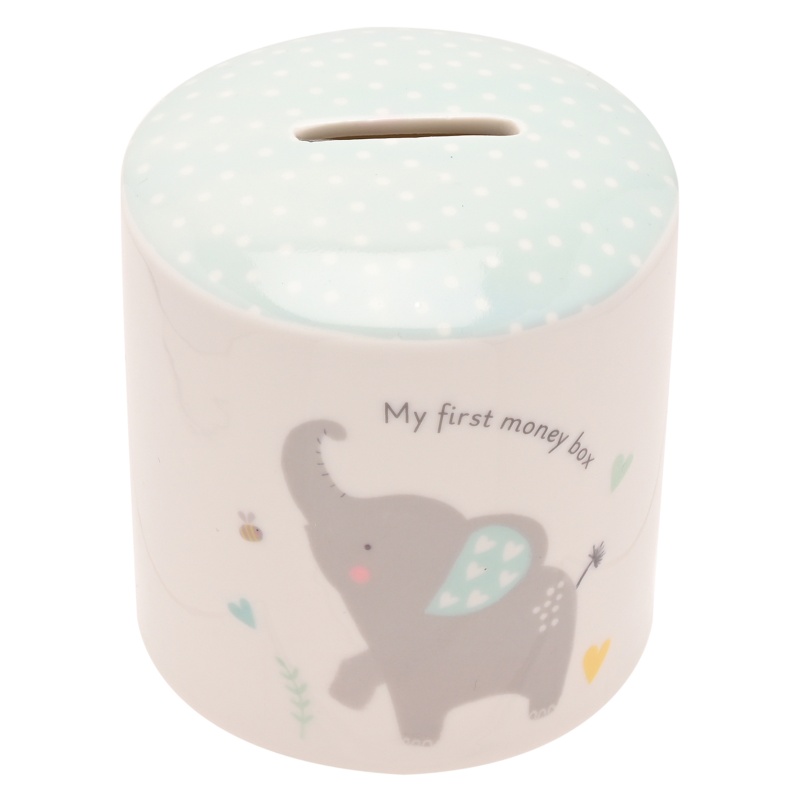 Widdop Men's Blue Hello Baby Money Box - Boy