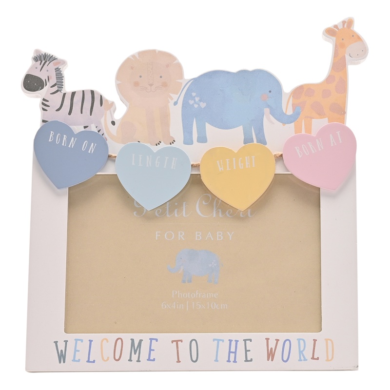 Petit Cheri Animal Data Frame 6 X 4